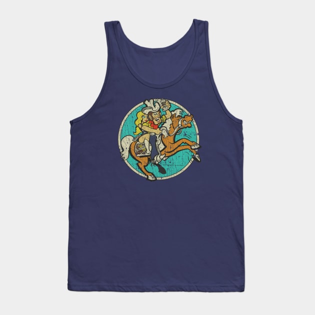Falstaff Beer Fearless & Fannie Rodeo Rider 1974 Tank Top by JCD666